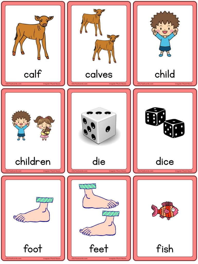 Irregular Plurals Irregular Plurals Noun In English English Lessons For Kids Learn English