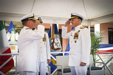 Ishee Assumes Command Of U S Sixth Fleet And Naval Striking And Support Forces Nato Amp Gt U S