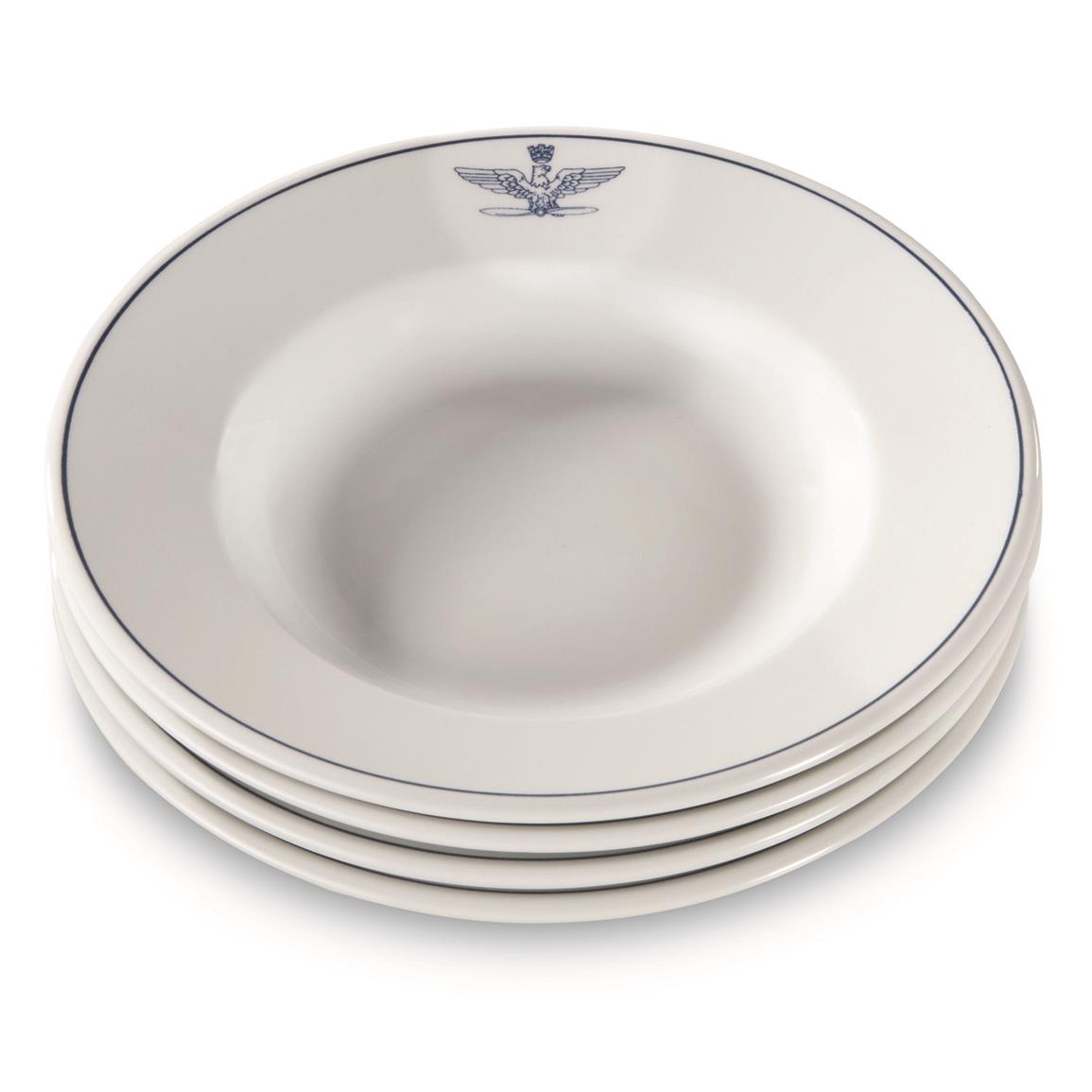 Italian Air Force Surplus Soup Bowls 4 Pack New 711607 Military Field Gear At Sportsman Amp 39 S Guide