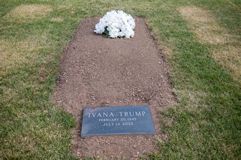 Ivana Trump Buried Near First Hole On Trump Owned Golf Course