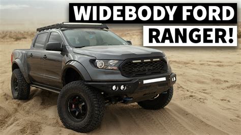 Jdm Inspired Widebody Ford Ranger On 35S Is The Perfect Desert