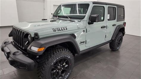 Jeep Wrangler Willys Colors