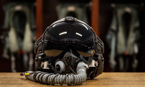 Inside a Jet Fighter Pilot Helmet