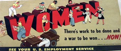 Jobs World War Two The War On The American Homefront Uwsslec