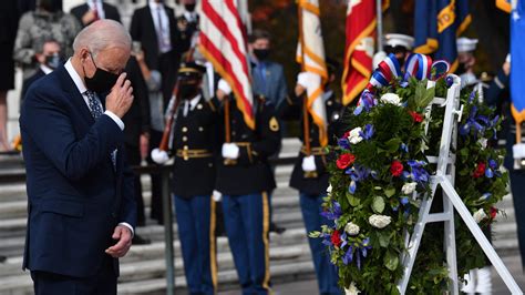 Joe Biden Veterans Day Ceremony Honors Military Members