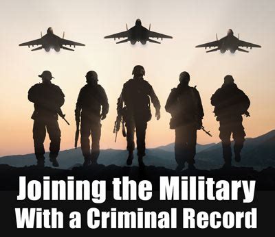 Joining The Military With A Criminal Record