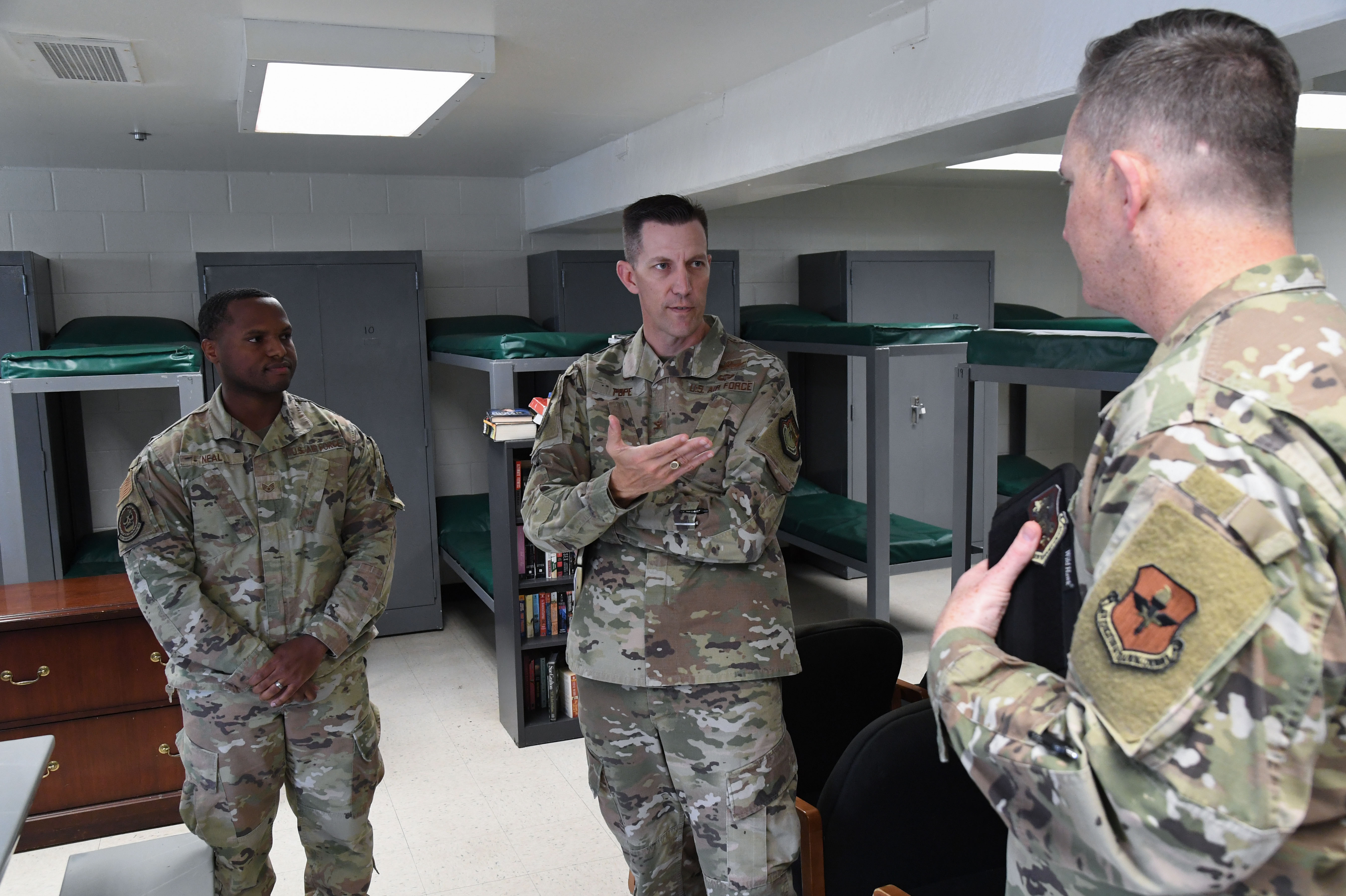 Keesler S New Commander Receives 81St Msg Immersion Tour Keesler Air Force Base Article Display