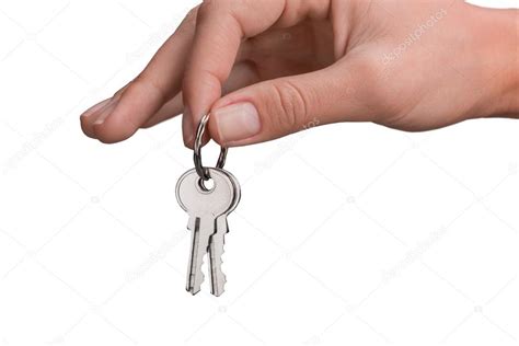 Keys In Hand Isolated Stock Photo Billiondigital 118530054