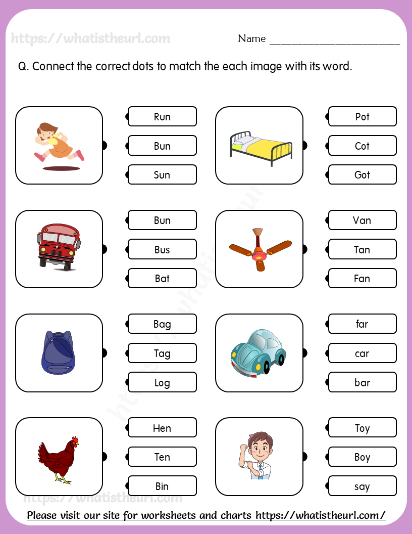 Kidergarten Worksheets