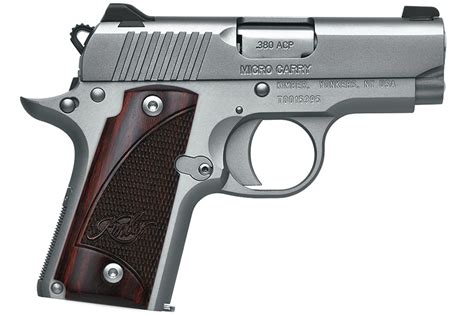 Kimber Micro Stainless Rosewood 380 Acp Carry Conceal Pistol Sportsman S Outdoor Superstore