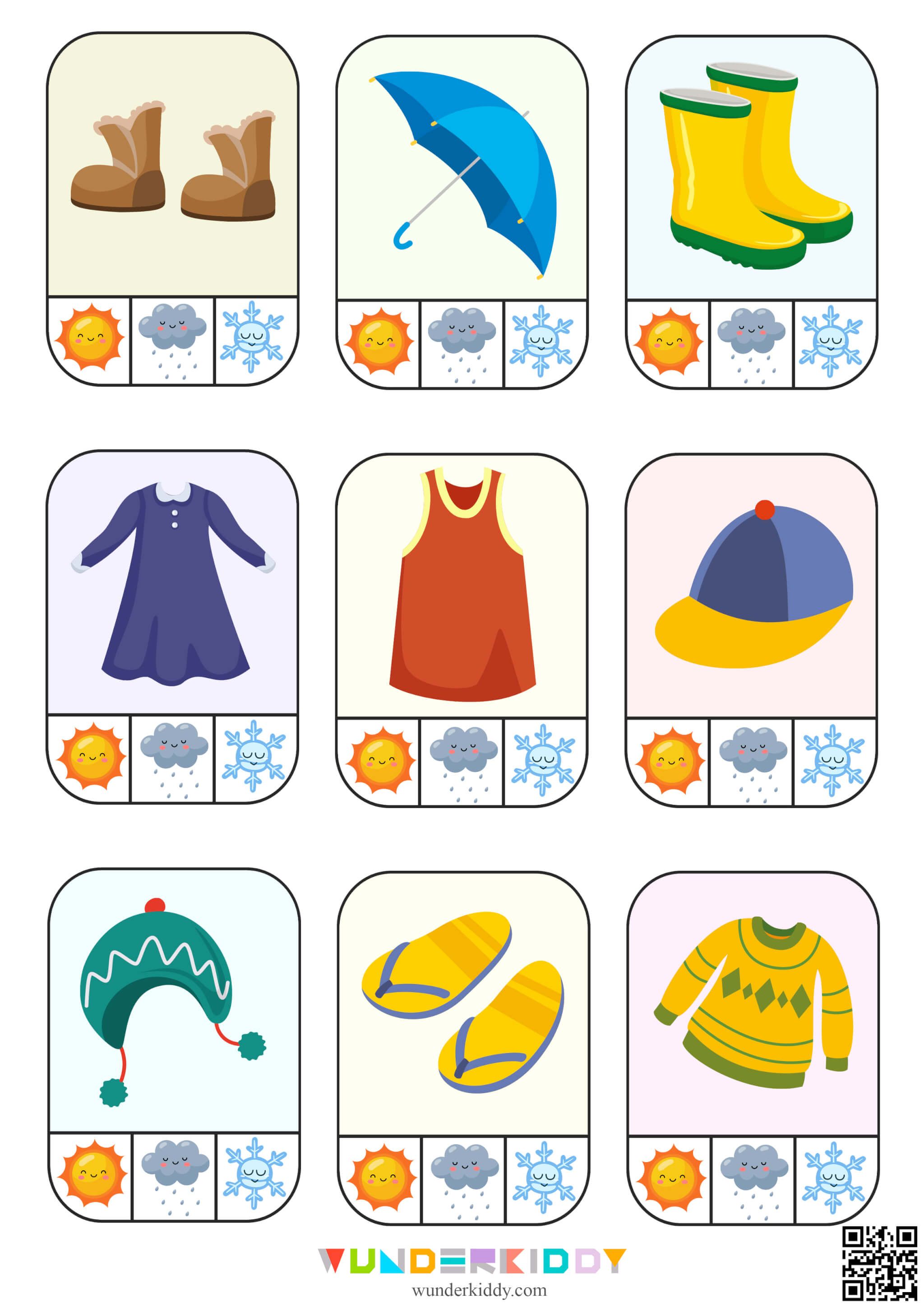 Kindergarten Weather Clothes Worksheet: Fun & Educational