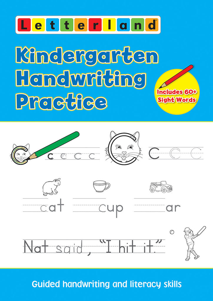 Kindergarten Handwriting Practice Letterland Usa