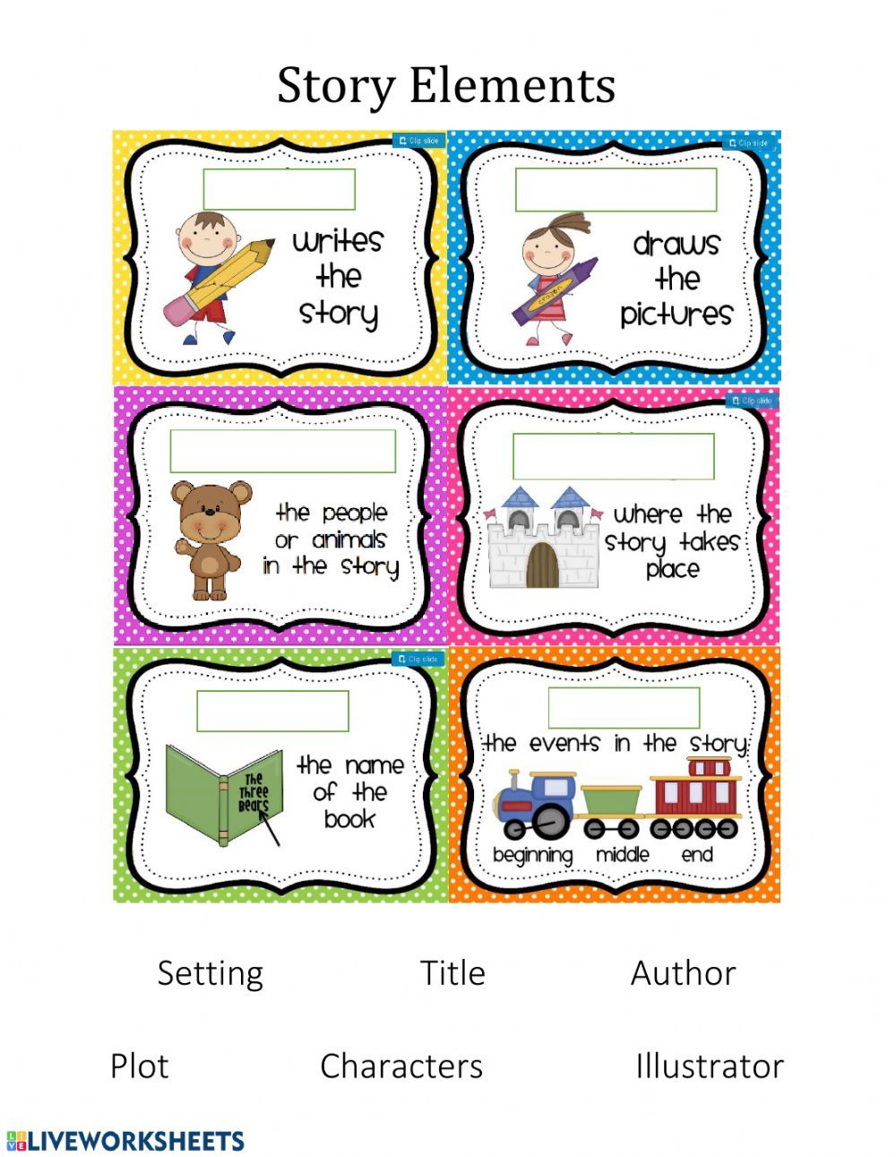 Kindergarten Story Elements Worksheet Primary School Maths Worksheets