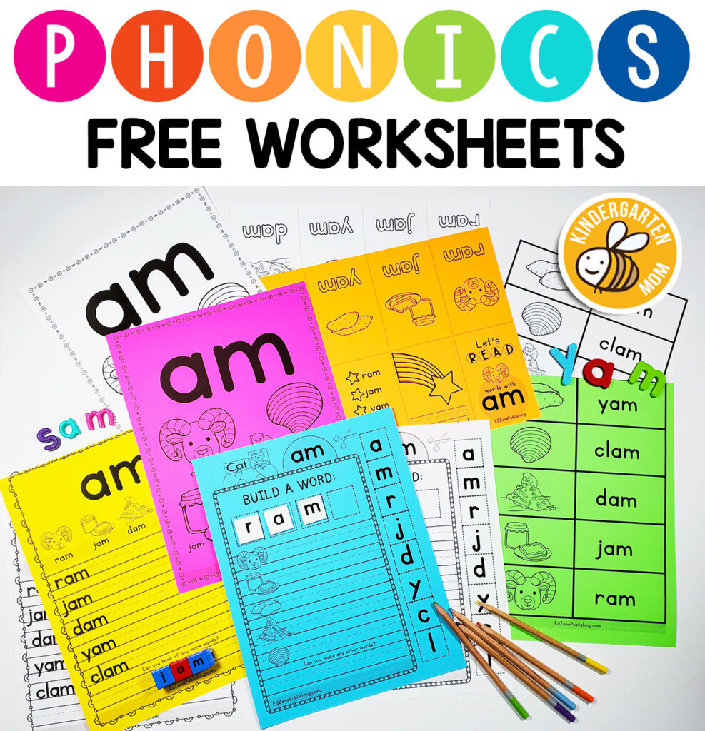 Kindergarten Worksheets Phonics Free Kindergarten Phonics Worksheets