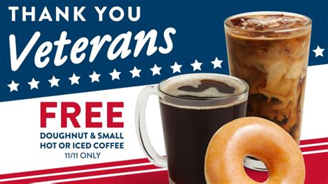 Krispy Kreme Veterans Day Deal