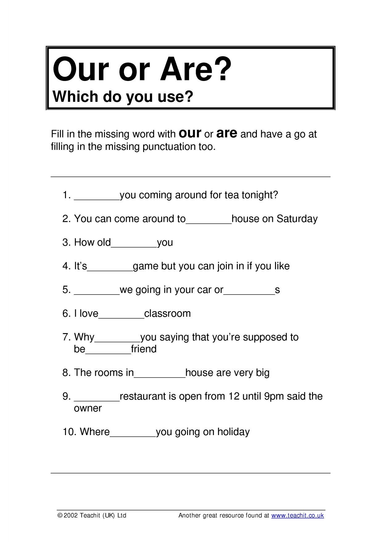 5 Must-Have Free Printable KS3 English Worksheets