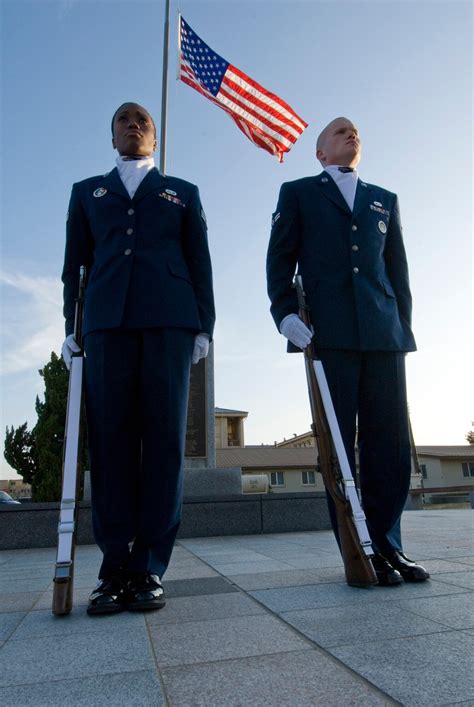 Kunsan S Honor Guard Stands For Freedom Kunsan Air Base Display