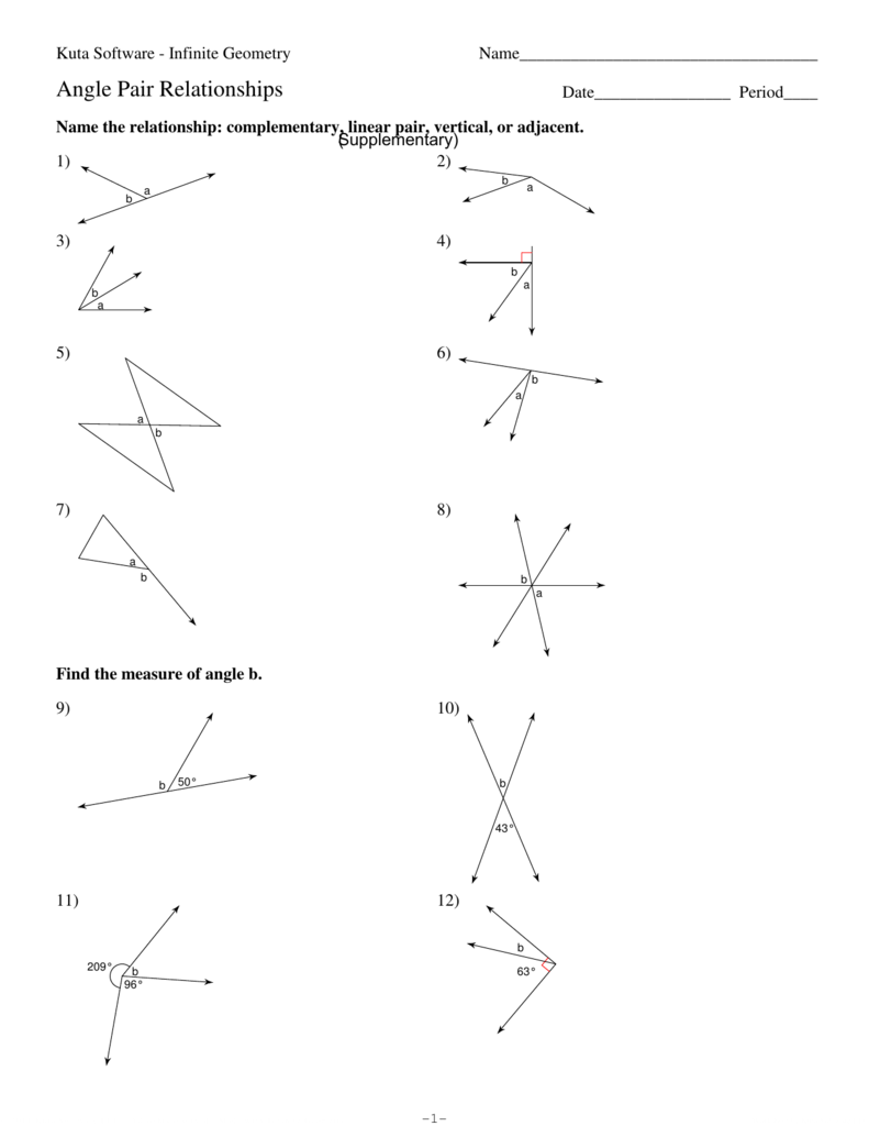 Kuta Software Geometry Solve For X Askworksheet