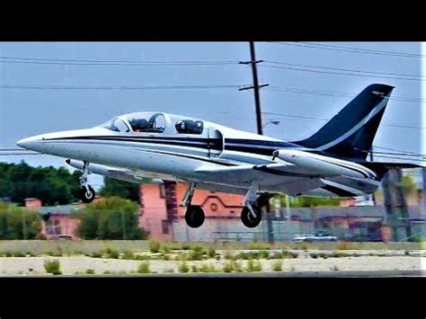 L 39 Jet Start Up Takeoff Top Gun Fighter Jet High Speed Pass Jet