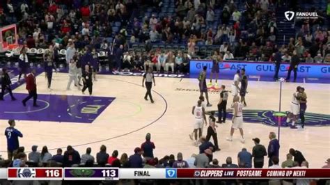 La Clippers 116 113 Comeback Victory Over The New Orleans Pelicans Wwltv Com