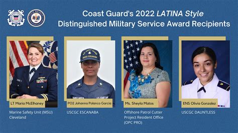 Latina Style Recognizes Coast Guard Service Members And Civilian