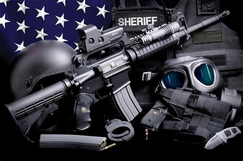 Law Enforcement Tactical Sheriff Photograph By Gary Yost