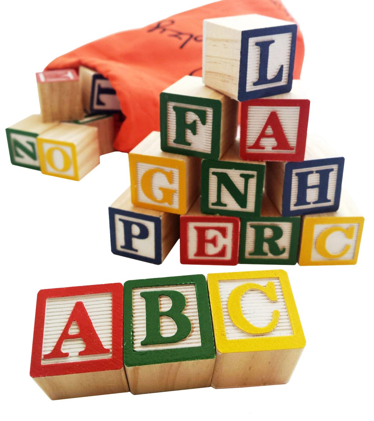 Learning Resources Letter Blocks Fine Motor Toy Abcs Letter Recognition Alphabet 36 Pieces