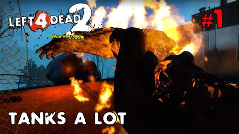 Left 4 Dead 2 Mgftw Episode 1 Tanks A Lot Pr Versus Tank Gameplay Youtube