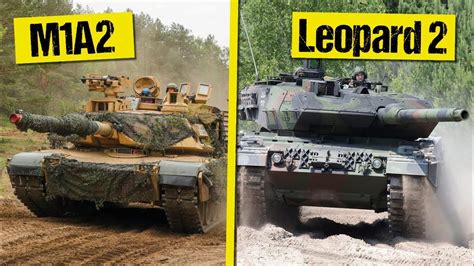 Leopard 2 vs M1 Abrams: Tank Showdown