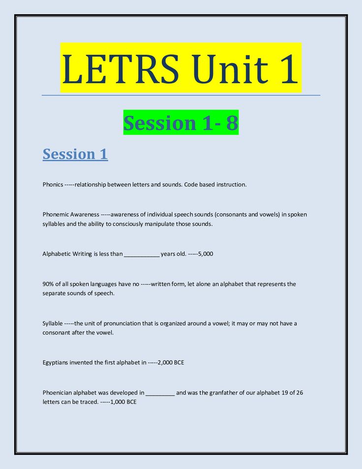 Letrs Unit 1 Reflection: Boost Your Teaching Skills