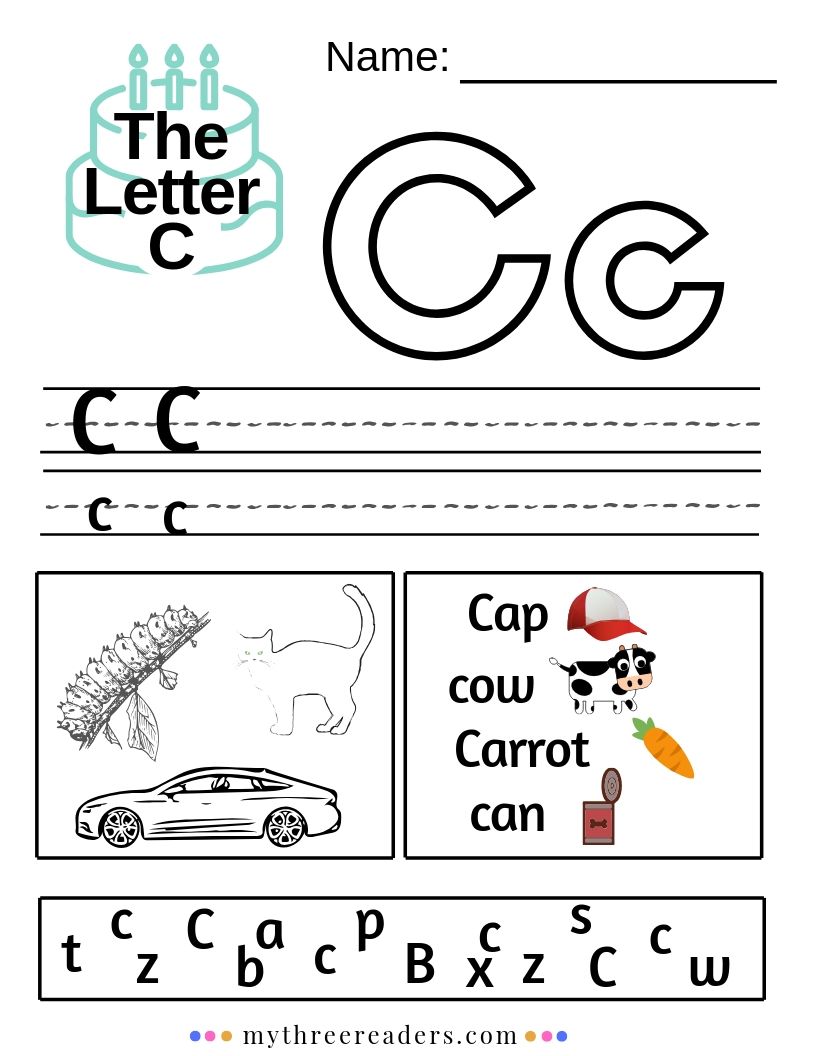 Letter C Alphabet Worksheets