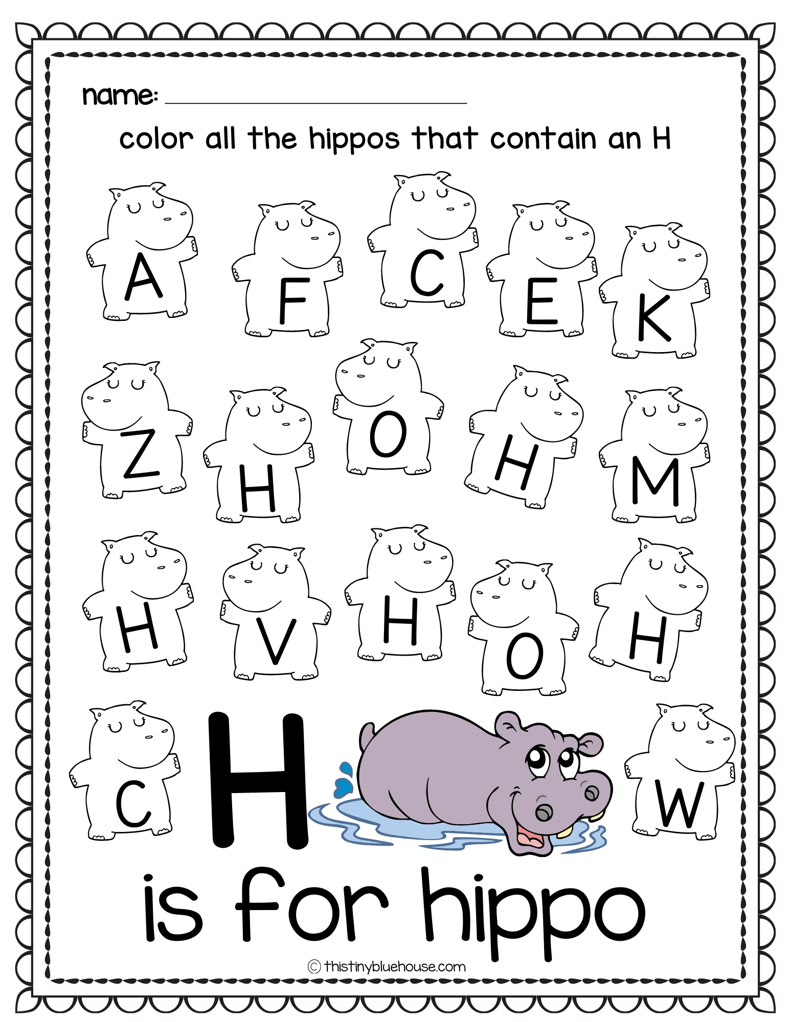 Letter Recognition Worksheets 26 Page Free Printable Pdf Bundle