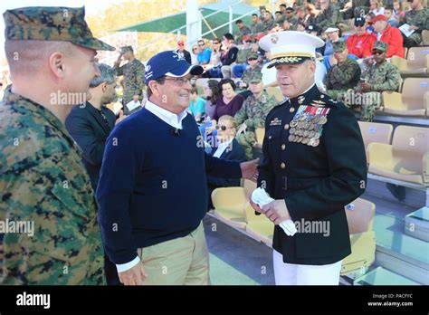 Lieutenant Col Jared Spurlock Executive Officer 7Th Marine Regiment Introduces Van Tanner