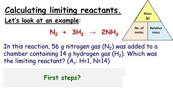 Limiting Reactants Gcse Chemistry Lesson Sc9c Cc9c By Onspecscience