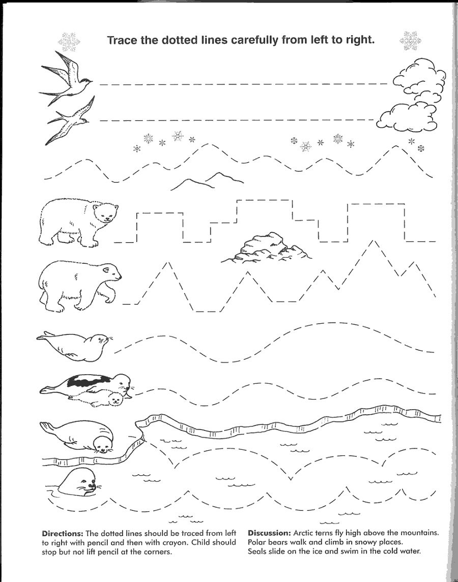 Line Worksheets Worksheets For Kindergarten