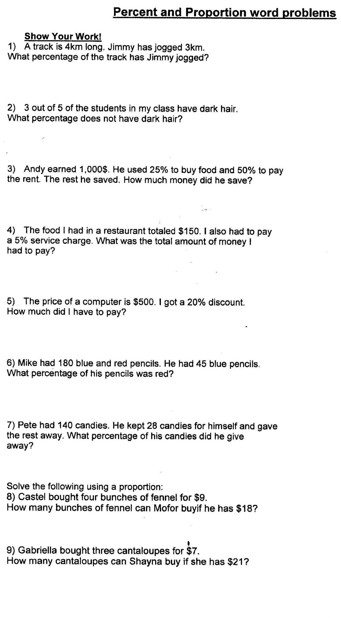 Linear Equation Word Problems Worksheet By Mathematical Fanatical