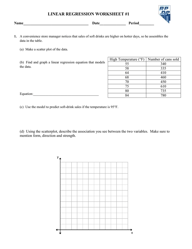 Linear Quadratic Regression Worksheet Pdf Quadraticworksheet Com