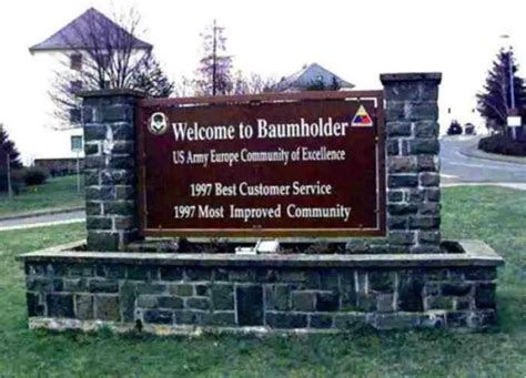 List Of Baumholder Army Base 2022