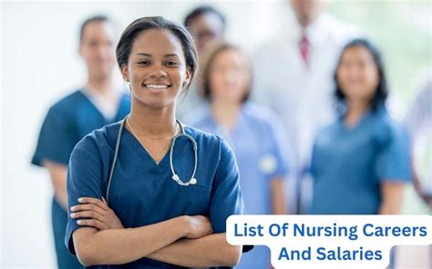 List Of Nursing Careers And Salaries Infomademen