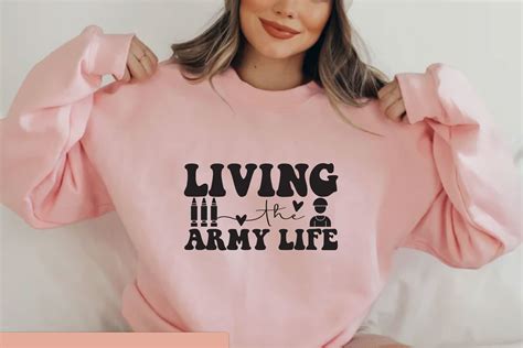 Living The Army Life Graphic By Sgtee Creative Fabrica