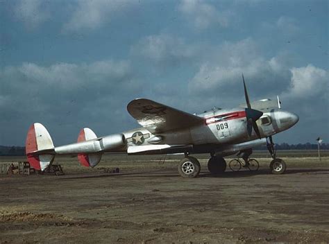 Lockheed Lightning F 5 P 38 Parked At Mount Farm 7Th Photographic