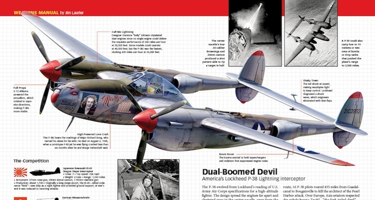 Lockheed P 38 Lightning History