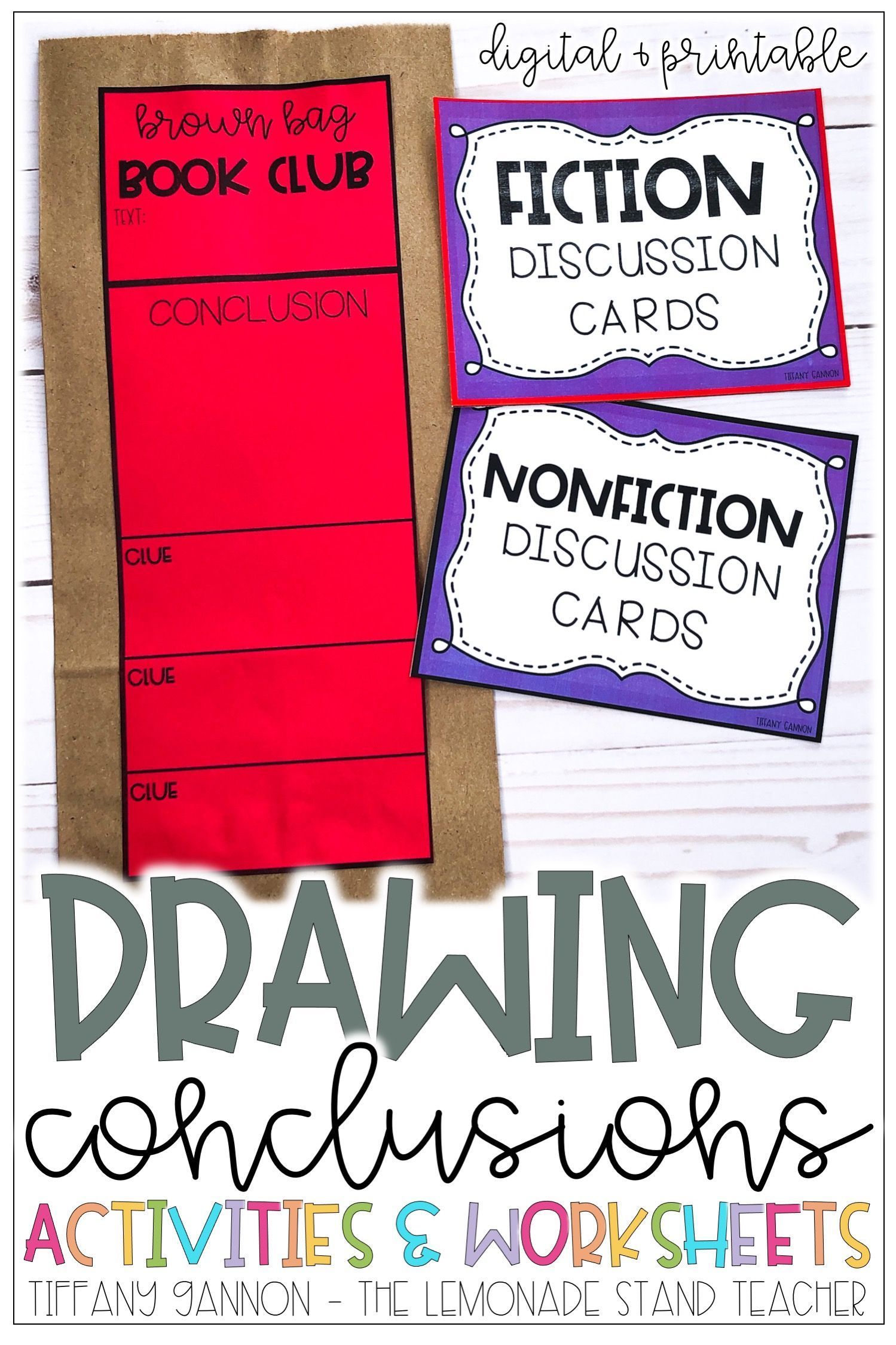 Looking For Drawing Conclusions Activities For Elementary Students The Printable Activities In