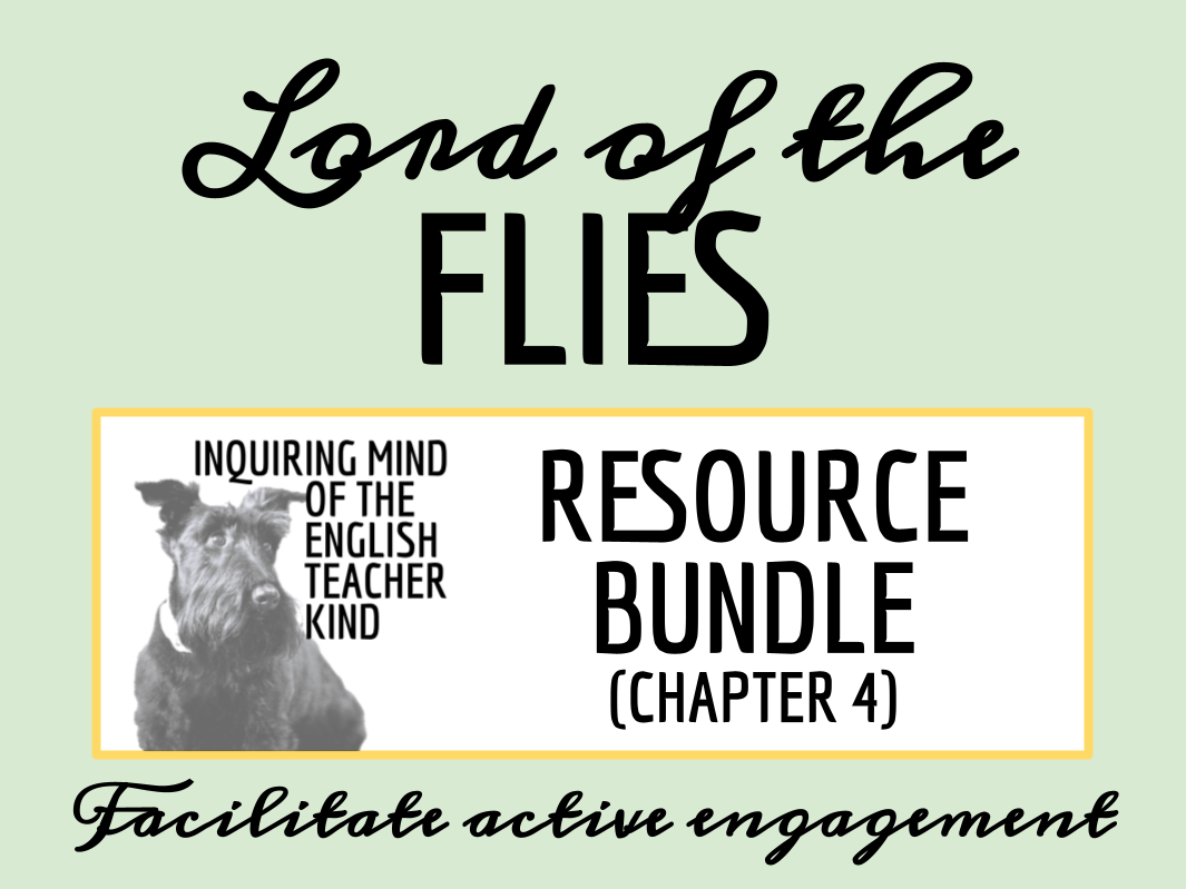 Lord Of The Flies Chapter 4 Quiz Close Reading And Vocabulary