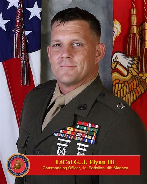 Ltcol G J Flynn Iii Amp Gt 1St Marine Division Amp Gt Leaders