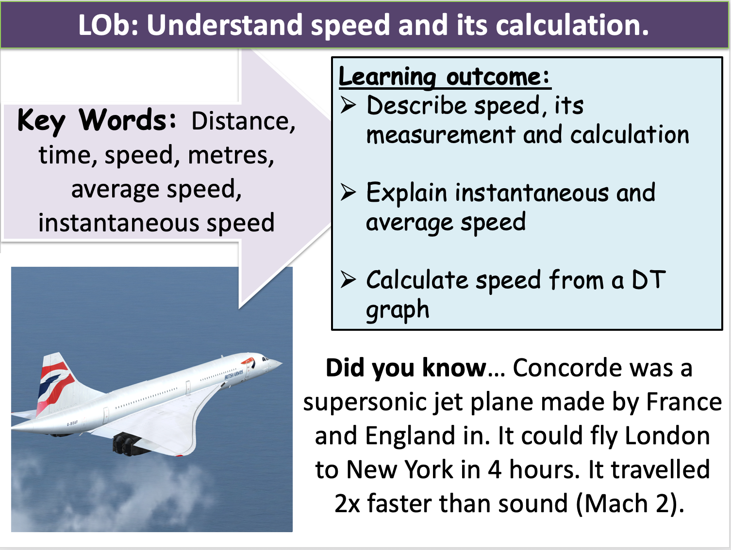 Mach Speed Chart