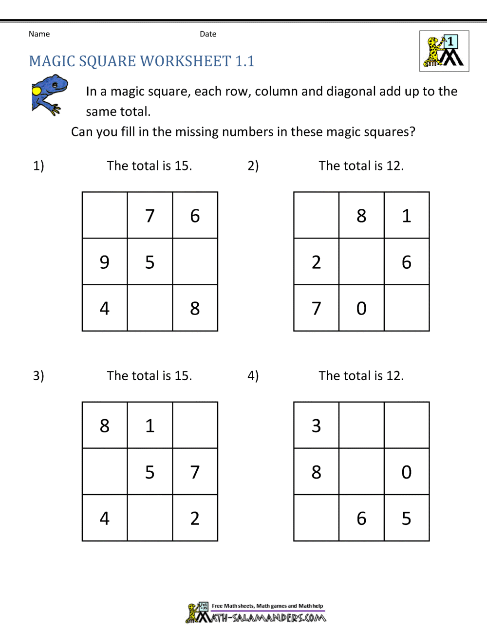 5 Fun Magic Square Activities for Kids