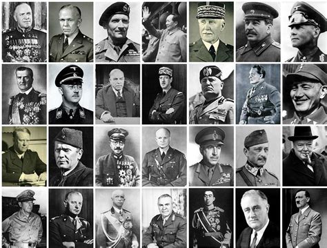 Main Leaders Of Ww2