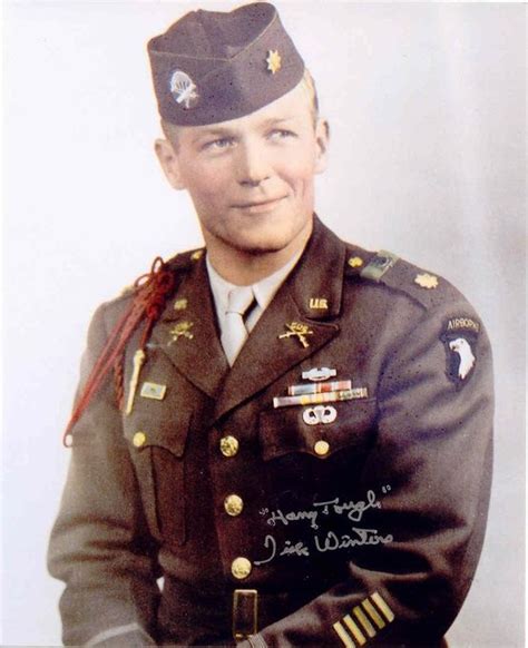 Major Richard Winters Easy Company 506Th Pir 101St Airborne Division Band Of Brothers Wwii