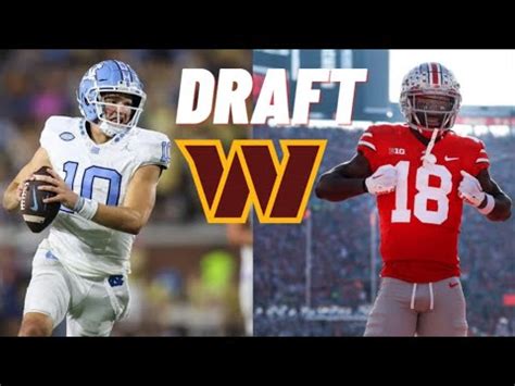 Major Washington Commanders Draft News Update Top 3 Pick Youtube